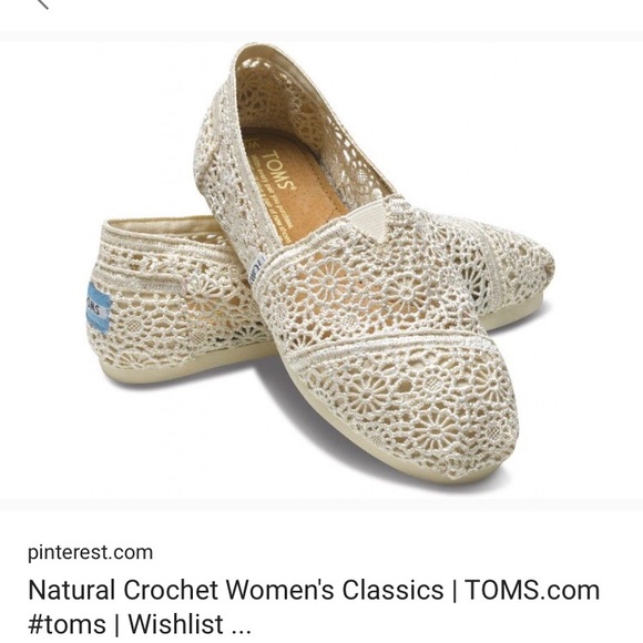 toms natural moroccan crochet